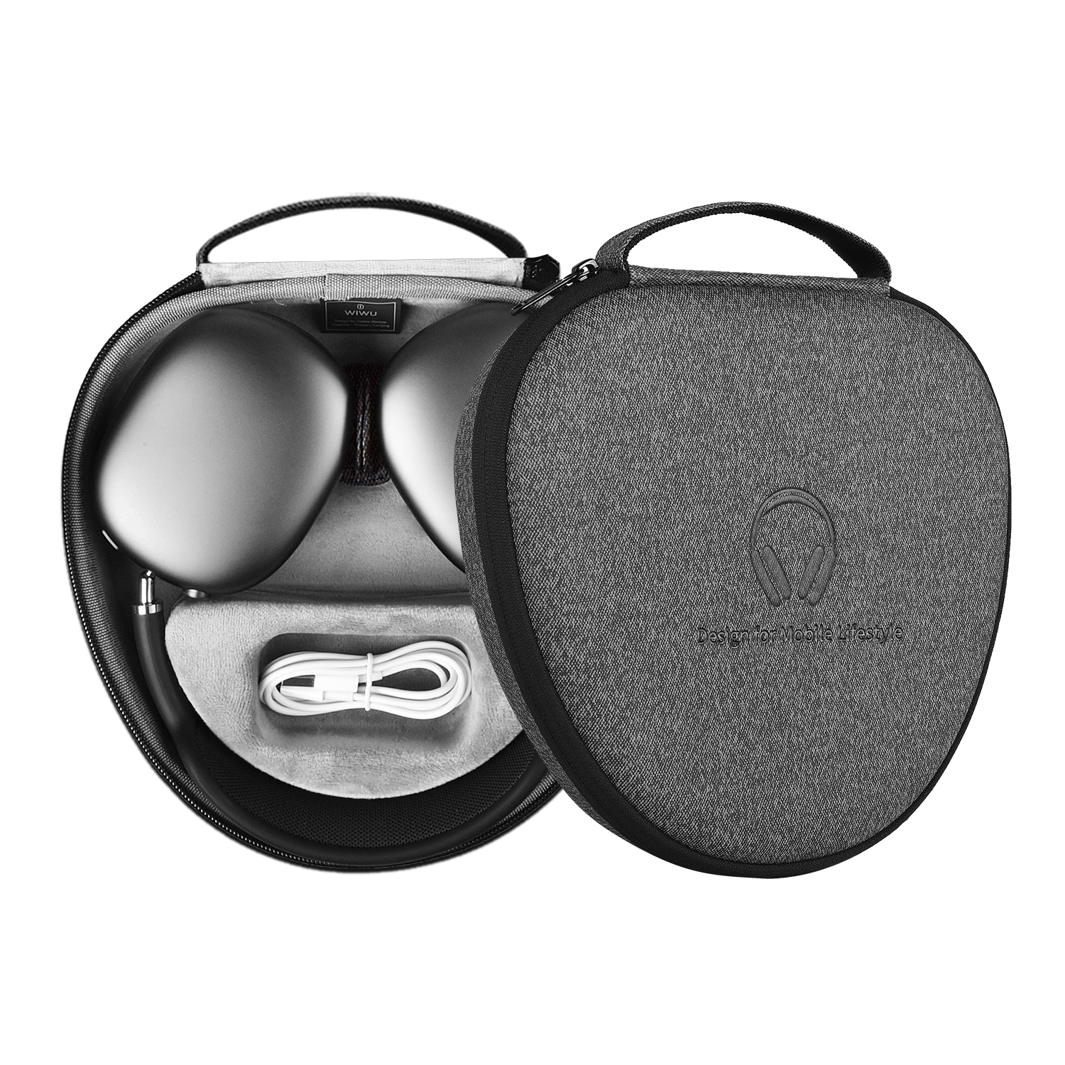 01主图-2.jpg Wiwu Smart Case for AirPods max AirPods Max - imagine 1
