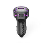 XO BCC12 Intelligent Bluetooth MP3+5V3.1A Car Charged Atmosphere Light - imagine 2