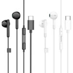 HOCO M93 Type-C Joy wire-controlled digital earphones with microphone