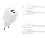 XO L147(EU) PD20W 1USB-A+1USB-C+set Charger