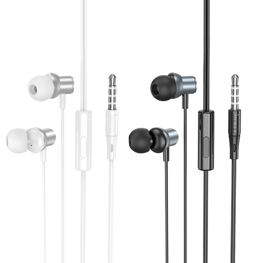 1-1000x1000-1-6.jpg HOCO M110 Encourage metal universal earphones with mic - imagine 1