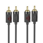 HOCO UPA29 dual RCA red and white double lotus audio cable
