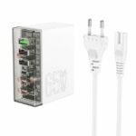 Hoco N36 Fuerza six-port PD65W(3C3A) charger(EU)