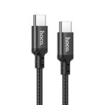 Hoco X14 Double speed 60W charging data cable Type-C to Type-C(L=1M)