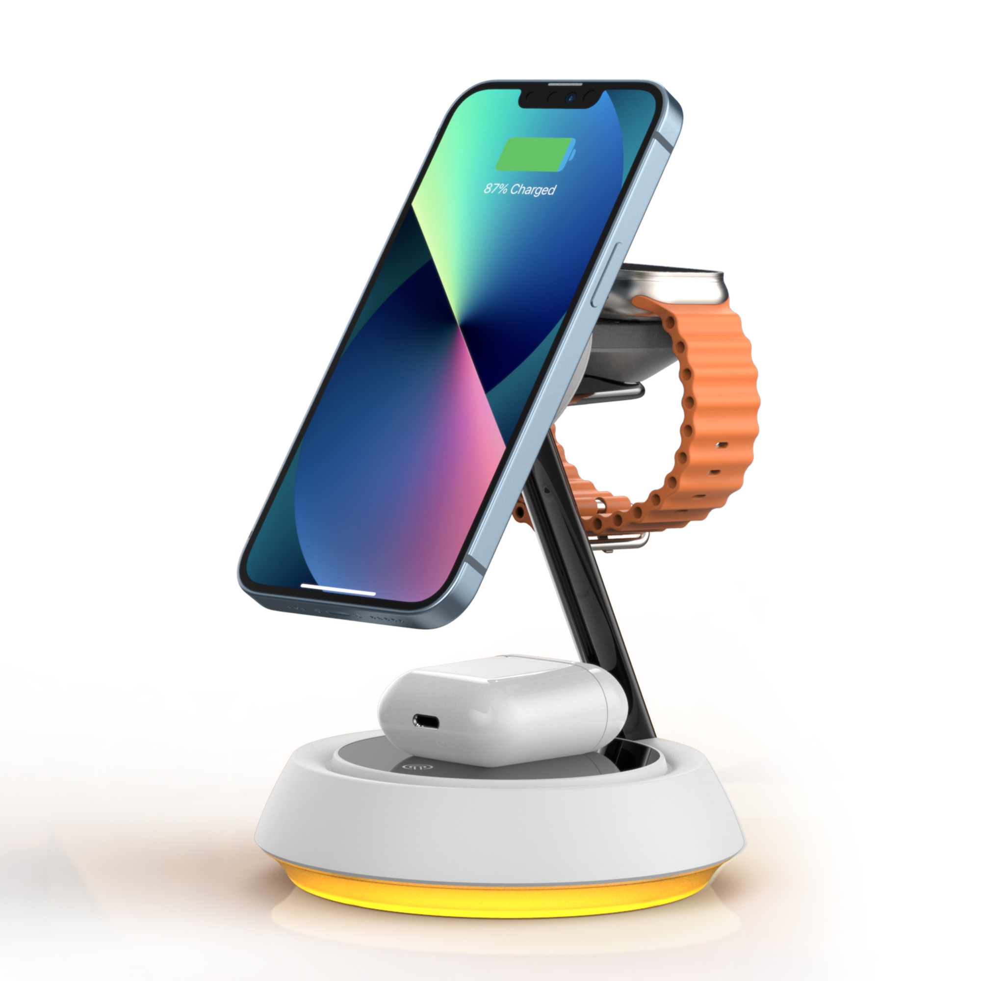 1-36-6.jpg Wiwu Wi-W002 3 in 1 Wireless charger - imagine 1
