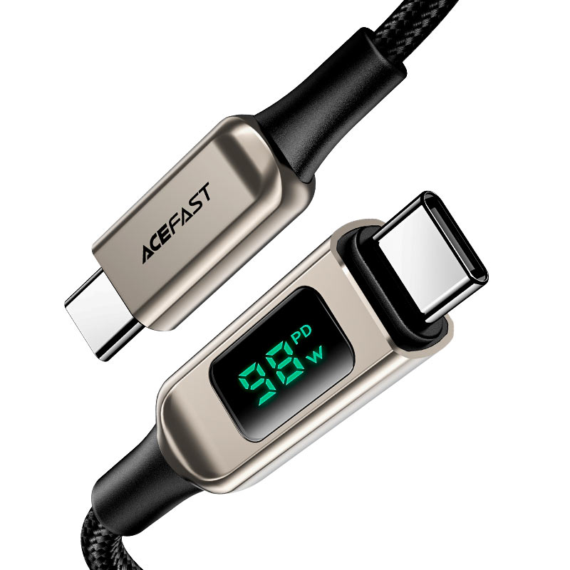 1-44-7.jpg ACEFAST C6-03 USB-C to USB-C 100W zinc alloy digital display braided charging data cable - imagine 1