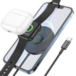 Hoco CW41 Delight 3-in-1 magnetic wireless fast charger