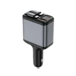 WiWU Exeed 117W QC+PD Fast Car Charger Wi-QC027 - imagine 5
