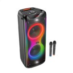 HOCO DS58 Heritage dual 10-inch RGB light Bluetooth speaker(EU) — изображение 5