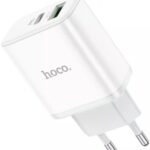 HOCO C105A Stage dual port PD20W+QC3.0 charger(EU)