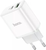 HOCO C105A Stage dual port PD20W+QC3.0 charger(EU)