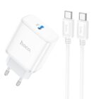 HOCO C104A Stage single port PD20W charger(EU)+set cable - imagine 3