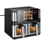 Hoco HJD85A 12L multi-function double-pot air fryer with large colorful screen(EU)(Russian version)