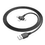 HOCO X77 Jewel 3-in-1 charging cable USB to iP/Micro/Type-C