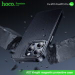 Hoco Knight magnetic protective case for iPhone (AS7) - imagine 8