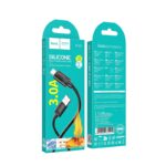 Hoco X122 Benefit silicone charging data cable Type-C(packaged) - imagine 2