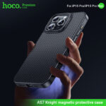 Hoco Knight magnetic protective case for iPhone (AS7) - imagine 7