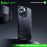 Hoco Knight magnetic protective case for iPhone (AS7) - imagine 5