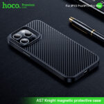 Hoco Knight magnetic protective case for iPhone (AS7) - imagine 4
