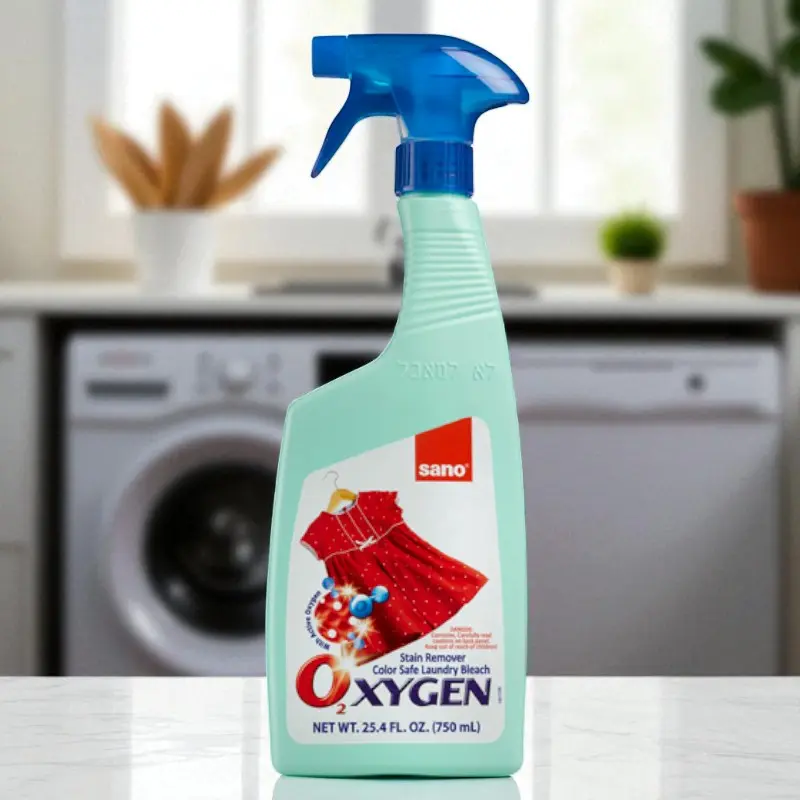 Spray pentru indepartarea petelor SANO Oxigen+Trig, universal, 750 ml