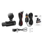 HOCO DI61 Mundial three-screen simultaneous display driving recorder(wifi version) - imagine 3