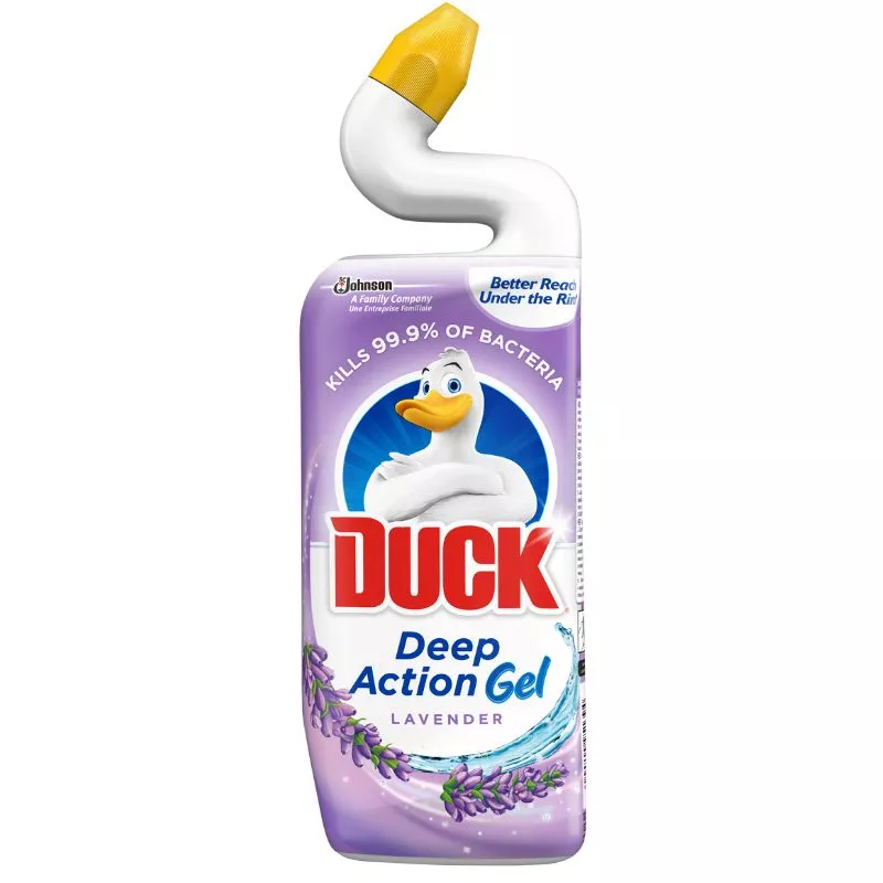 Solutie pentru curatarea toaletei DUCK Lavender, 750 ml