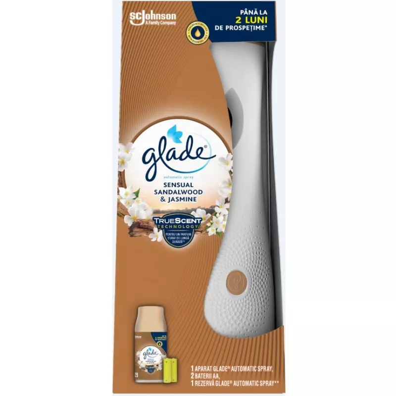 Odorizant automat GLADE Sensual Sandalwood&Jasmine 269 ml
