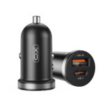 XO CC56 Plastic mini car charger A+C single port 30W / Simultaneous 5V3A car charger