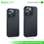 Hoco Knight magnetic protective case for iPhone (AS7) - imagine 3