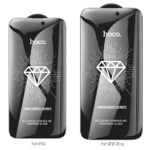 HOCO Unbounded series 3D curved surface anti-spy tempered glass iPhone15 Pro Max(A37 Plus) - imagine 2