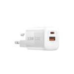 Wiwu 33W PD+QC Wall charger/ EU plug, Wi-U008