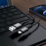 ACEFAST C1-04 USB-A to USB-C aluminum alloy charging data cable - imagine 2