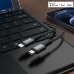 ACEFAST C1-01 USB-C to Lightning aluminum alloy charging data cable - imagine 2