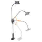 Hoco PH47 double axis flat lazy stand - imagine 2