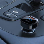 ACEFAST B4 digital display 66W(USB-C+USB-A) dual port car charger - imagine 2