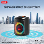 XO F48 Dual Wheat 8″ Phantom RGB Bluetooth Speaker 40W (with remote control) - imagine 3