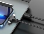HOCO X77 Jewel 3-in-1 charging cable Type-C to iP/Micro/Type-C - imagine 2