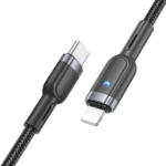 Hoco U117 Grand PD intelligent power-off charging data cable iPhone(Lightning)