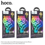 HOCO Full screen silk screen HD tempered glass set for IPhone (G5) — изображение 3