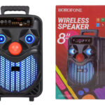 Hoco DR06 8-inches portable Bluetooth speaker