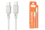 HOCO X101 Assistant 60W silicone charging data cable Type-C to Type-C — изображение 2