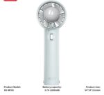 XO MF85 Desktop/Handheld Fan 1200mAh — изображение 2