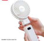 XO MF84 Charging Power Folding Handheld/Stand Fan 4000mAh - imagine 2