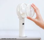 XO MF84 Charging Power Folding Handheld/Stand Fan 4000mAh - imagine 3