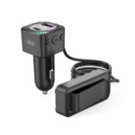 XO BCC13 semi transparent intelligent Bluetooth MP3+expansion rear row plug 5V3.1V with ambient light
