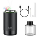 XO CZ022 Car Aroma Diffuser + Colorful Lights + Starry Sky Top (with empty bottle ) - imagine 2