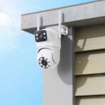 XO CR06 Star 400W Pixel Dual Screen Outdoor Dome Camera(2.4G Wireless WiFi + Bluetooth with Internet)