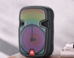 XO F51 Color Jade Outdoor RGB Bluetooth Speaker (with remote control + wired microphone *1)
