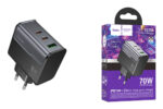 Hoco CS75A Star Speed PD70W(2C1A) charger(EU) - imagine 3