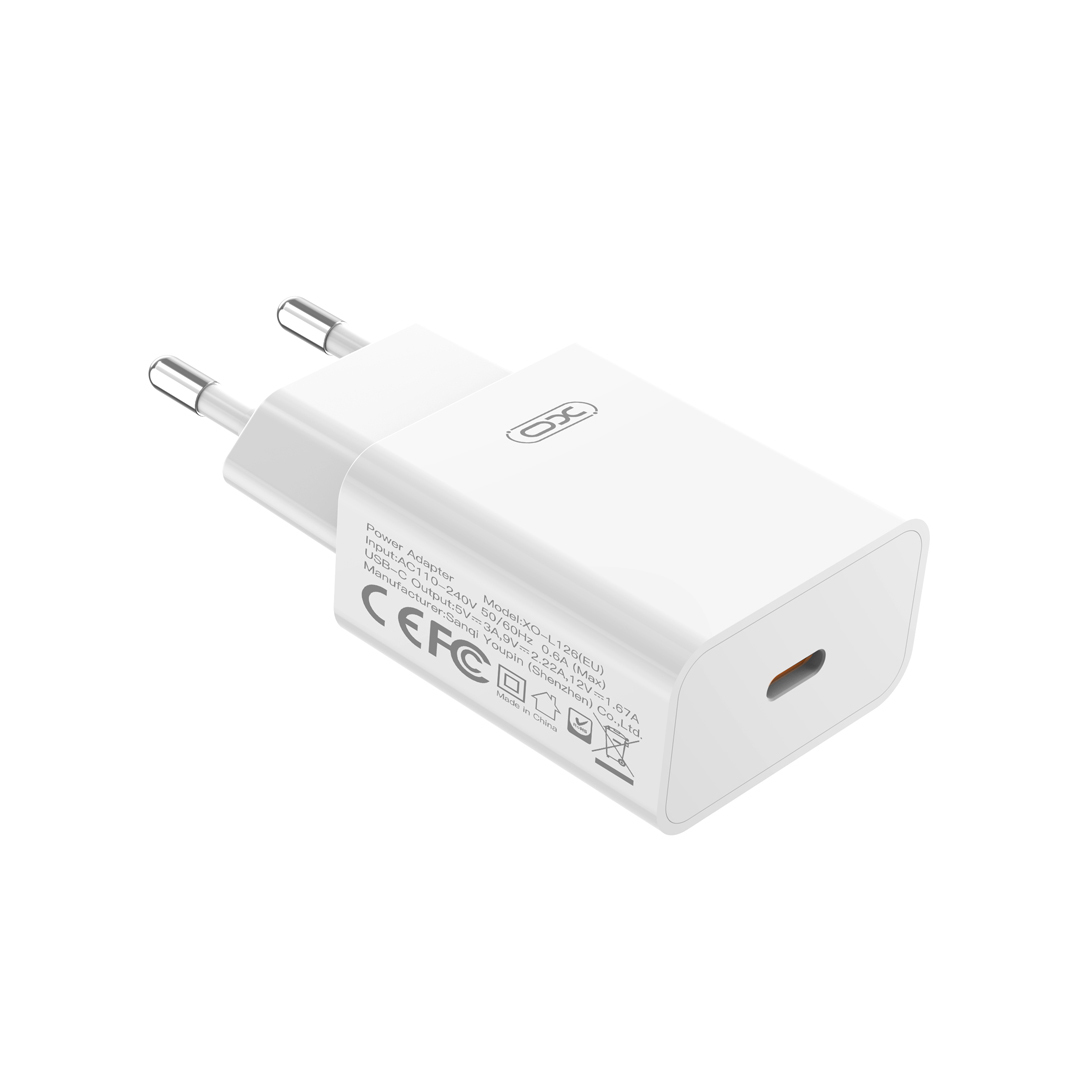 XO L126 USB-C PD20W Fast Charger - imagine 3